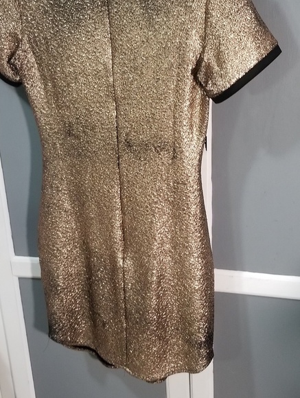 MISSGUIDED ROSEGOLD DRESS - Picture 5 of 6